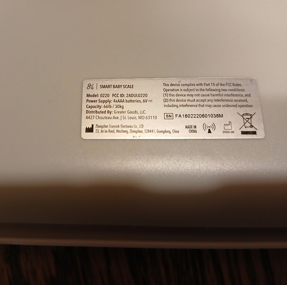 Smart Baby Scale with Digital Display - Picture 6 of 8